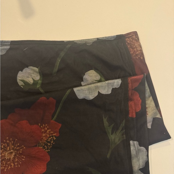 TIGER MIST TANKINI & MAXI SKIRT SET  - RED: MACRO FLORAL - Picture 3 of 5